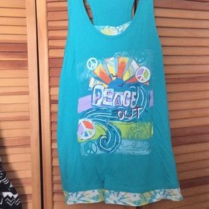 Girls Bright Blue tank top!